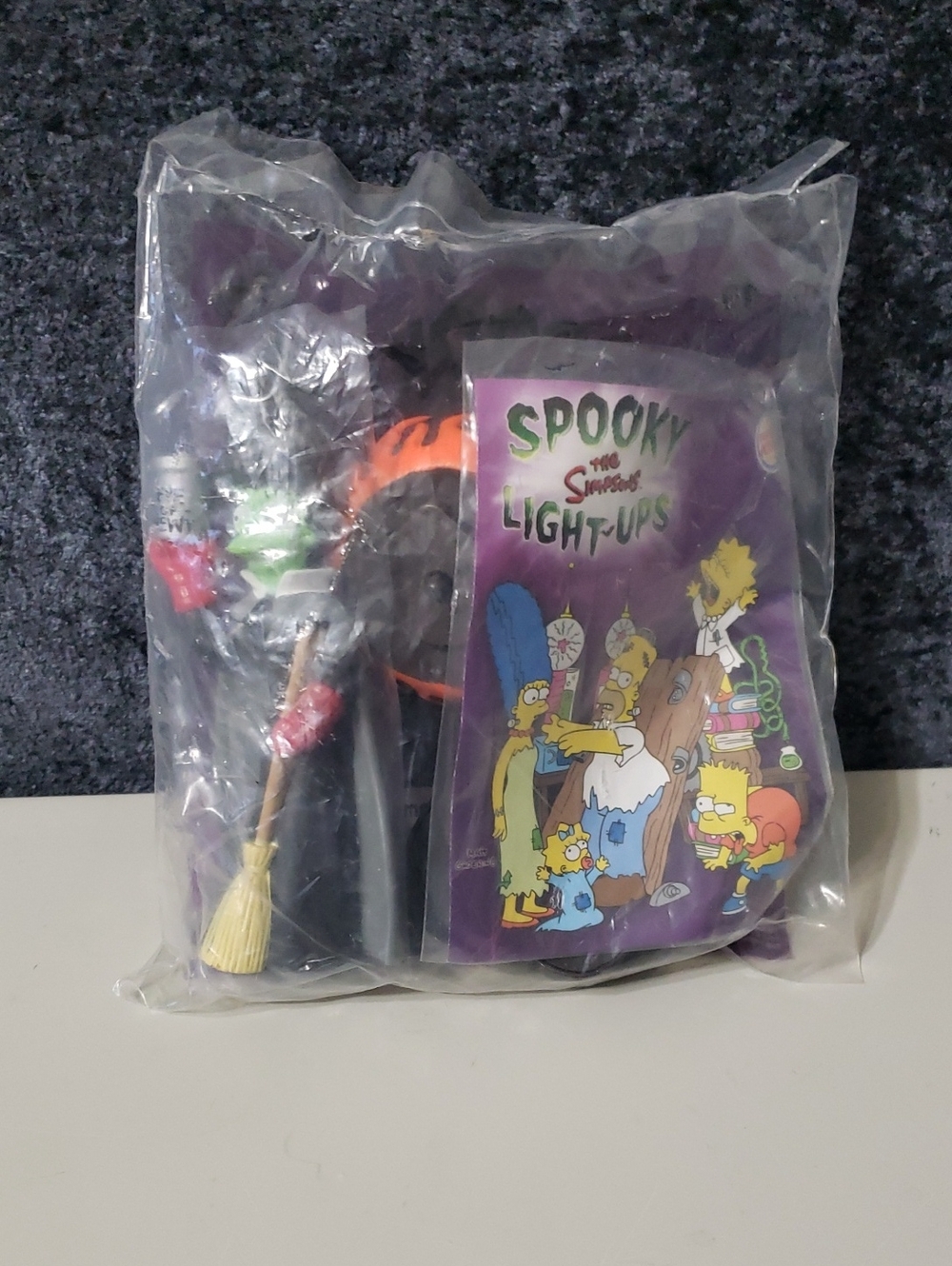Burger King 2001 The Simpsons Spooky Light-ups Toy #10 Sealed in Bag